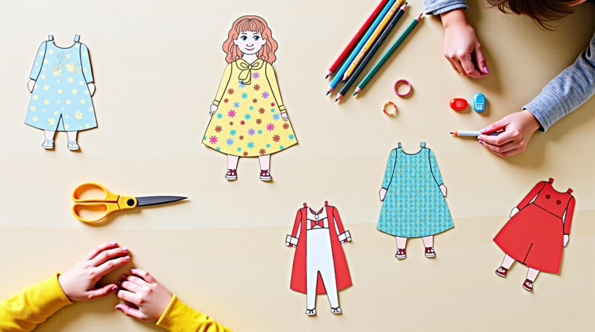 Como Fazer Boneca de Papel: Um Guia Completo para Soltar a Imaginação