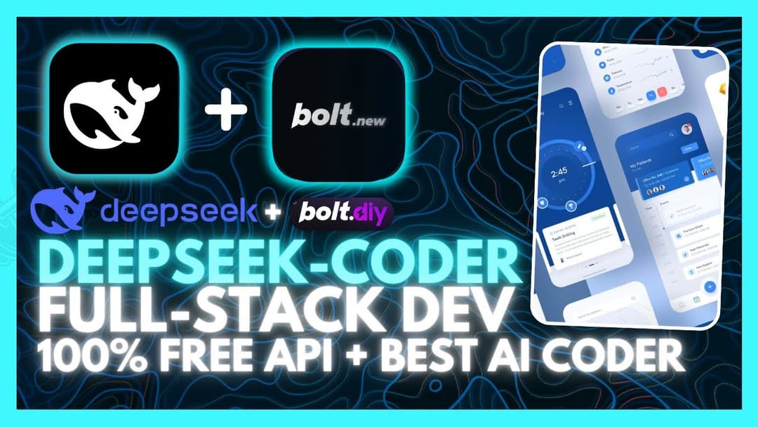 DeepSeek-R1 e Bolt.DIY: Revolucionando o Desenvolvimento de Aplicações IA Full-Stack Gratuitamente