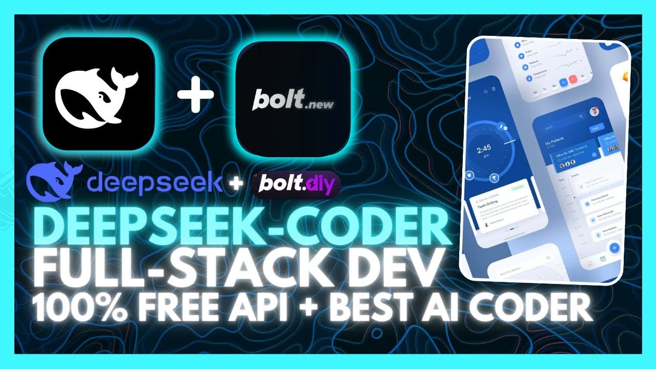 DeepSeek-R1 e Bolt.DIY: Revolucionando o Desenvolvimento de Aplicações IA Full-Stack Gratuitamente