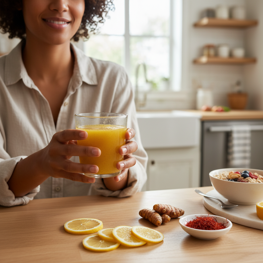 Água com Limão e Açafrão em Jejum: Mito ou Ajuda no Emagrecimento?