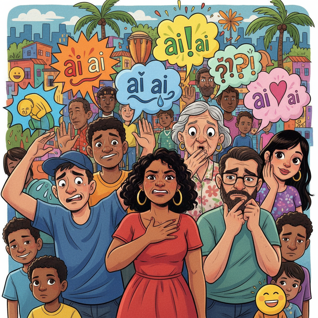 Desvendando o 'Ai Ai': A Interjeição Mais Versátil do Português Brasileiro