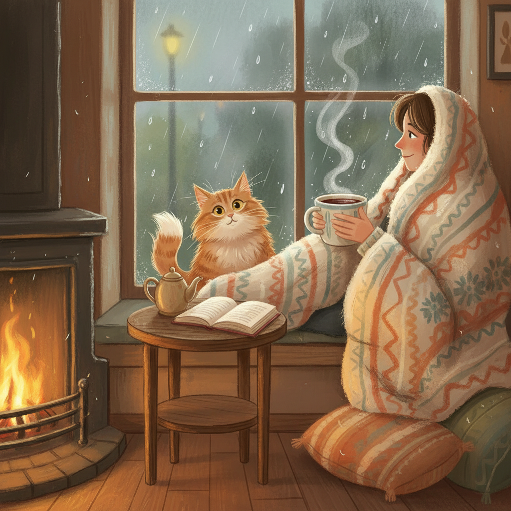 Bom Dia Chuvoso com um Toque de Humor: Mensagens Engraçadas para Alegrar!