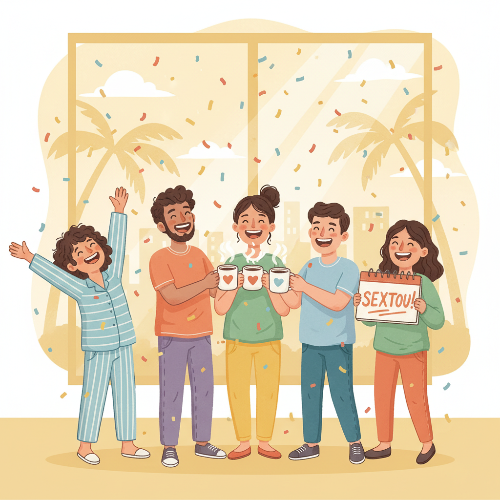 Bom Dia Sextou Engraçado: Mensagens para Começar o Fim de Semana Rindo!