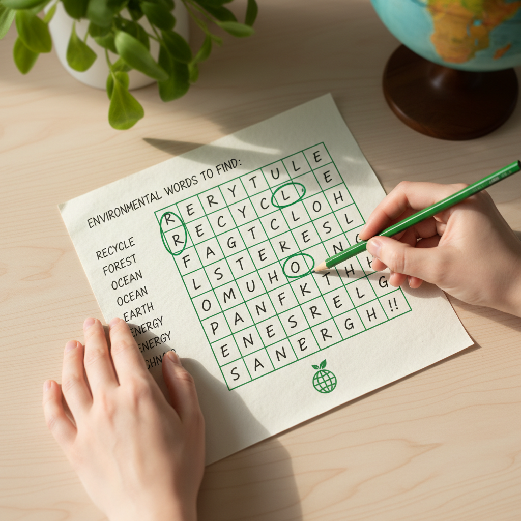 Caça-Palavras Sobre o Meio Ambiente: Uma Ferramenta Poderosa de Conscientização