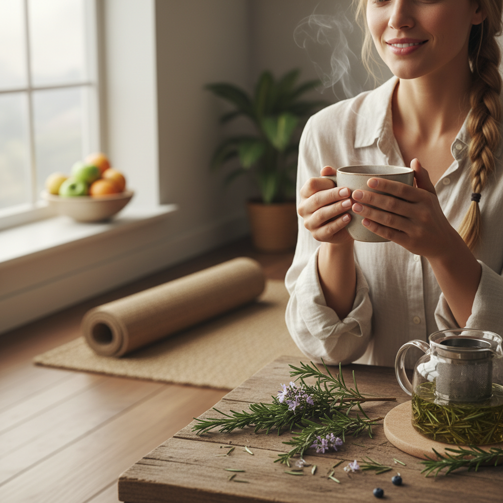 Chá de Alecrim Emagrece