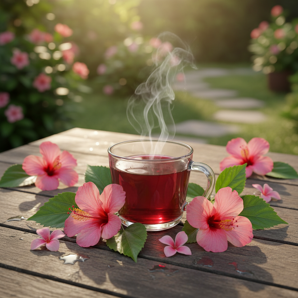 Chá de Hibisco Emagrece? Desvendando a Verdade por Trás da Bebida Popular