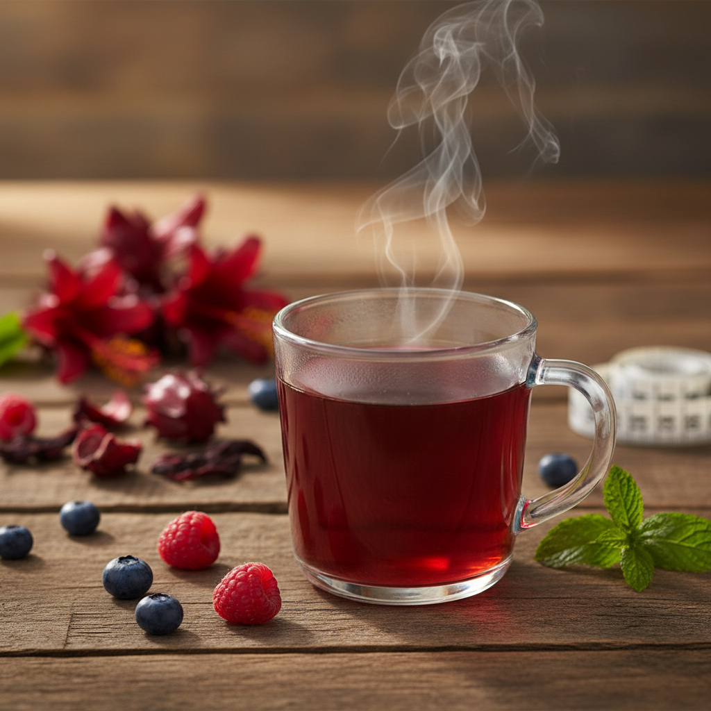 Chá de Hibisco Emagrece? A Verdade da Ciência por Trás da Bebida