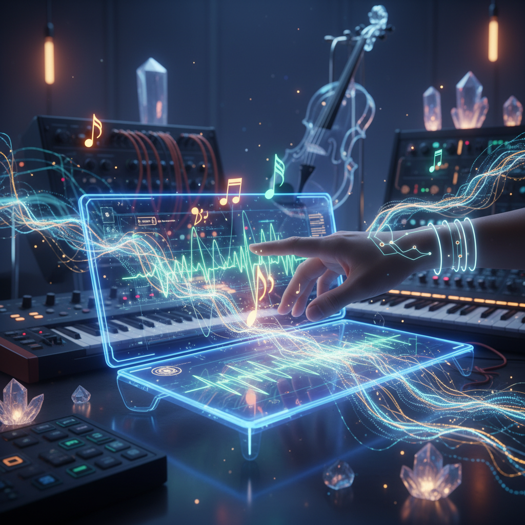 A Revolução Sonora: Criar Música com Inteligência Artificial