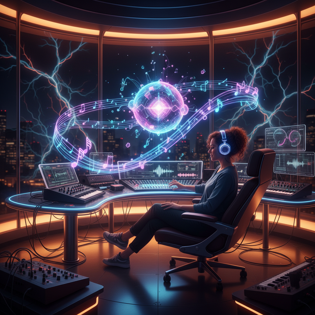 Criar Música com IA: O Guia Definitivo para Produtores Modernos