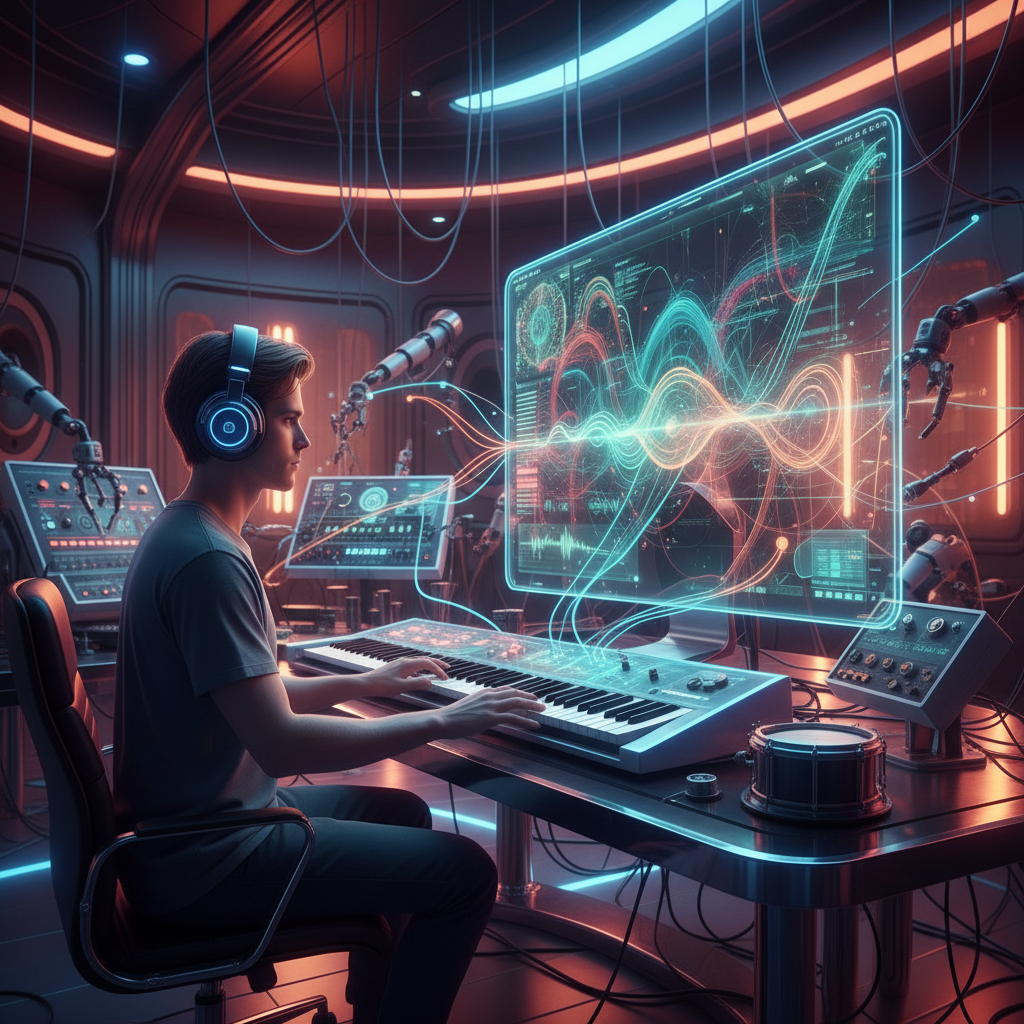 Crie Música com IA Grátis: O Guia Completo e Ferramentas Essenciais