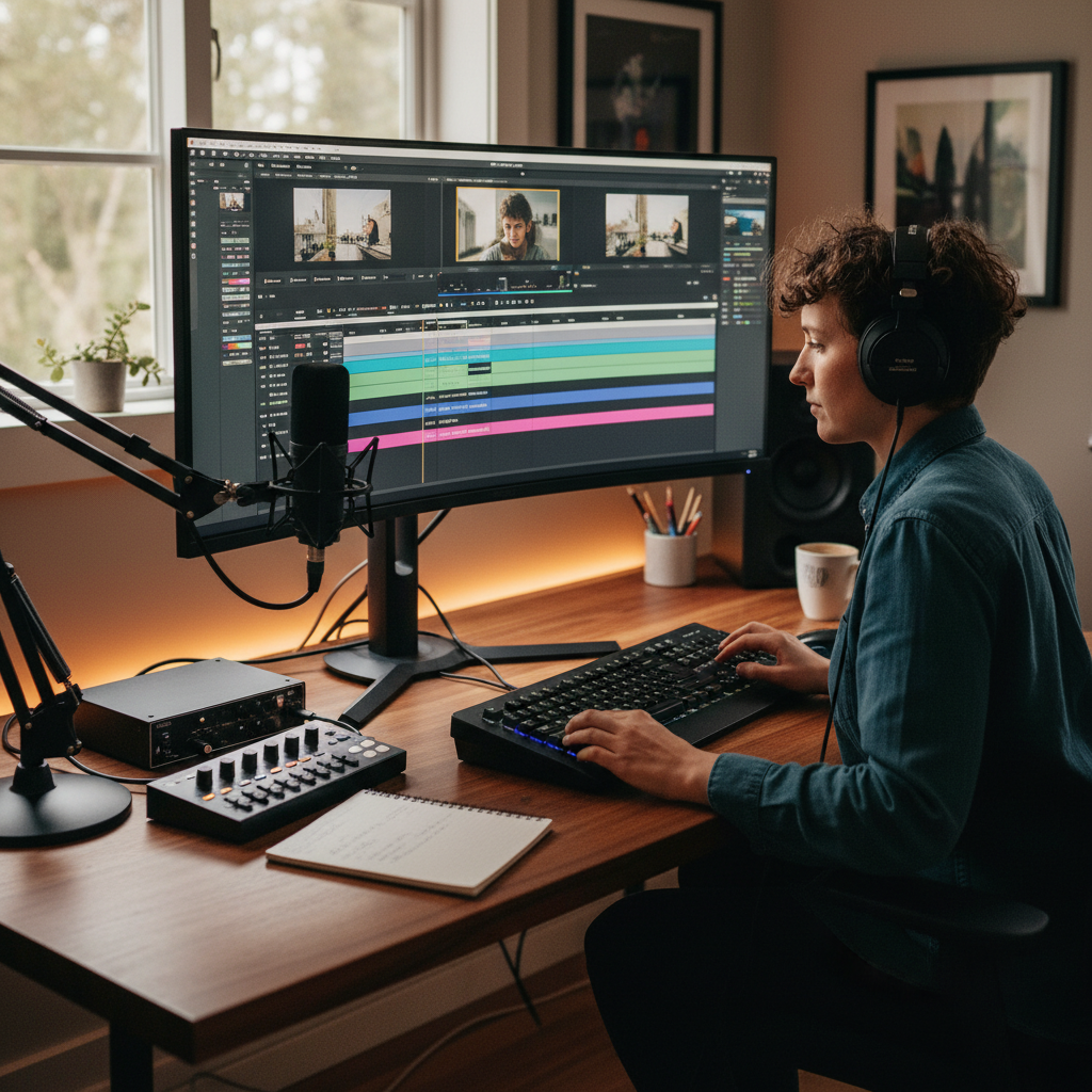 Como Criar um Vídeo com Áudio de Qualidade Profissional: O Guia Completo