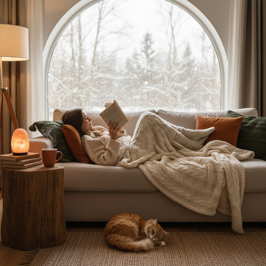 Um Dia Frio e um Bom Livro: Mensagens para Aquecer a Alma e o Coração
