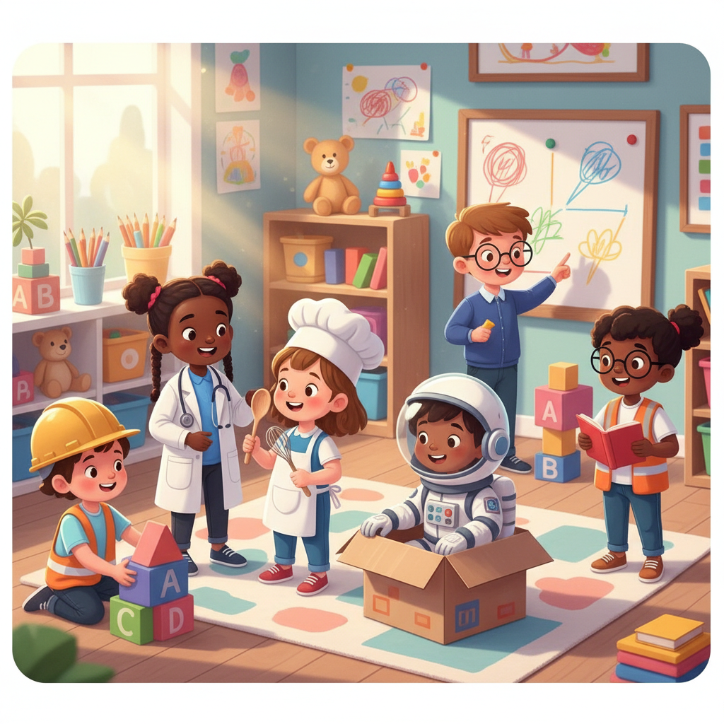 Dia do Trabalho na Educação Infantil: Celebrando Profissões com Propósito