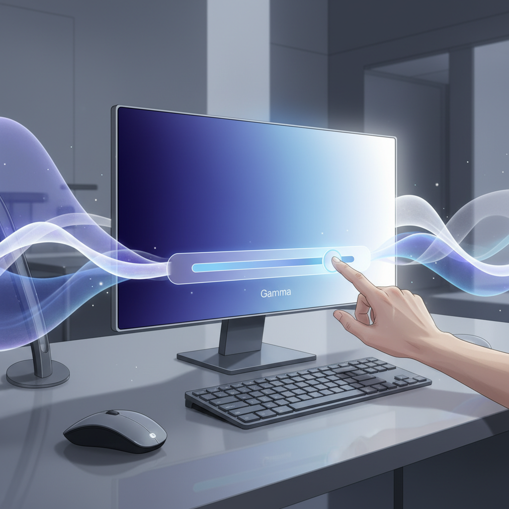 Gamma Slide: Desvendando a Essência da Percepção Visual Digital