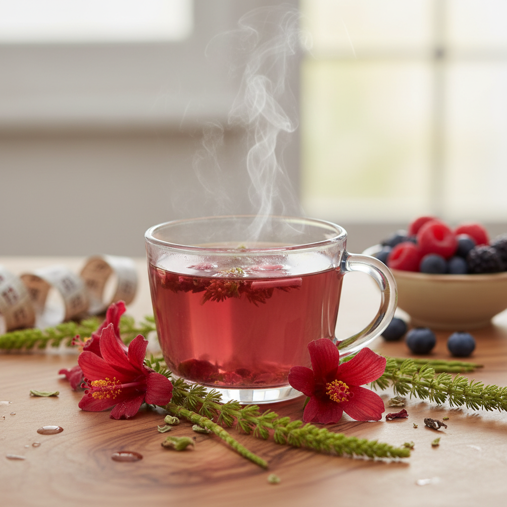 Hibisco com Cavalinha Emagrece? Desvendando Mitos e Verdades sobre a Combinação Diurética