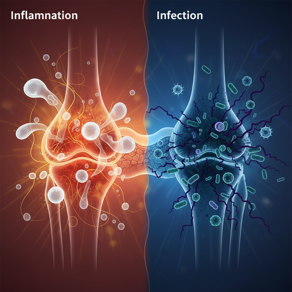 Diferença entre Inflamação e Infecção: Desvendando os Mitos