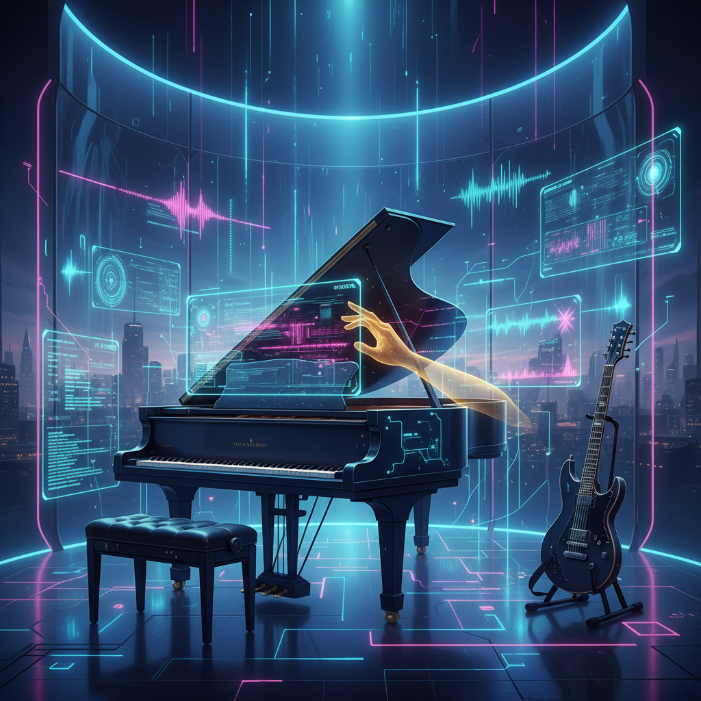 Inteligência Artificial na Música: Da Criação à Experiência Sonora