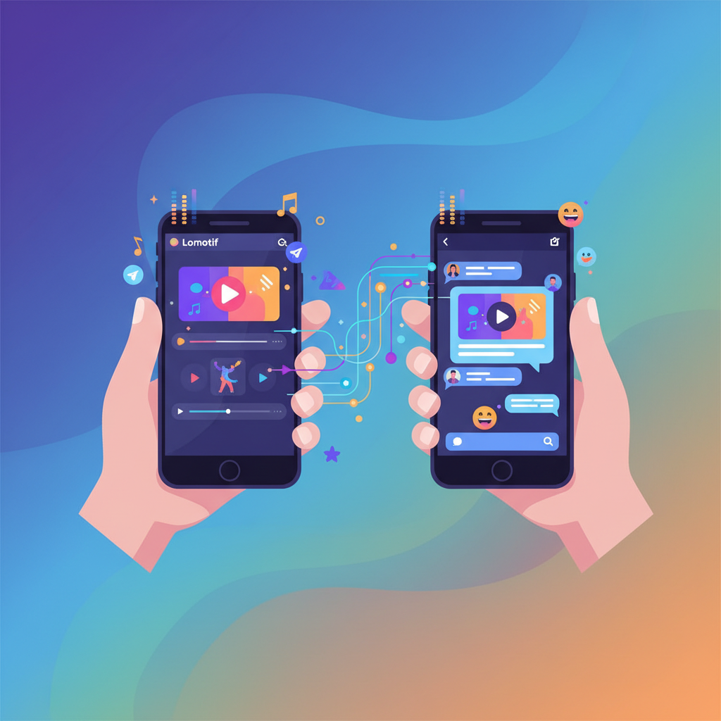 Lomotifs Telegram: Como Criar e Compartilhar Vídeos Curtos de Sucesso