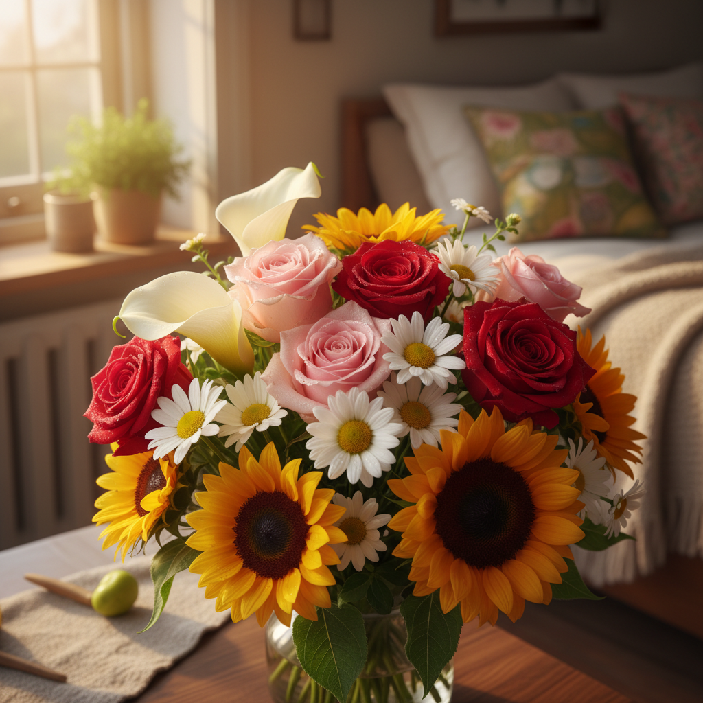Despertando com a Beleza: Mensagens de Bom Dia com Flores para Iluminar o Dia