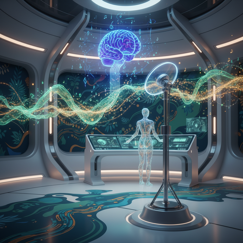 Crie Música com IA: Ferramentas, Ética e a Realidade das Vozes Sintéticas