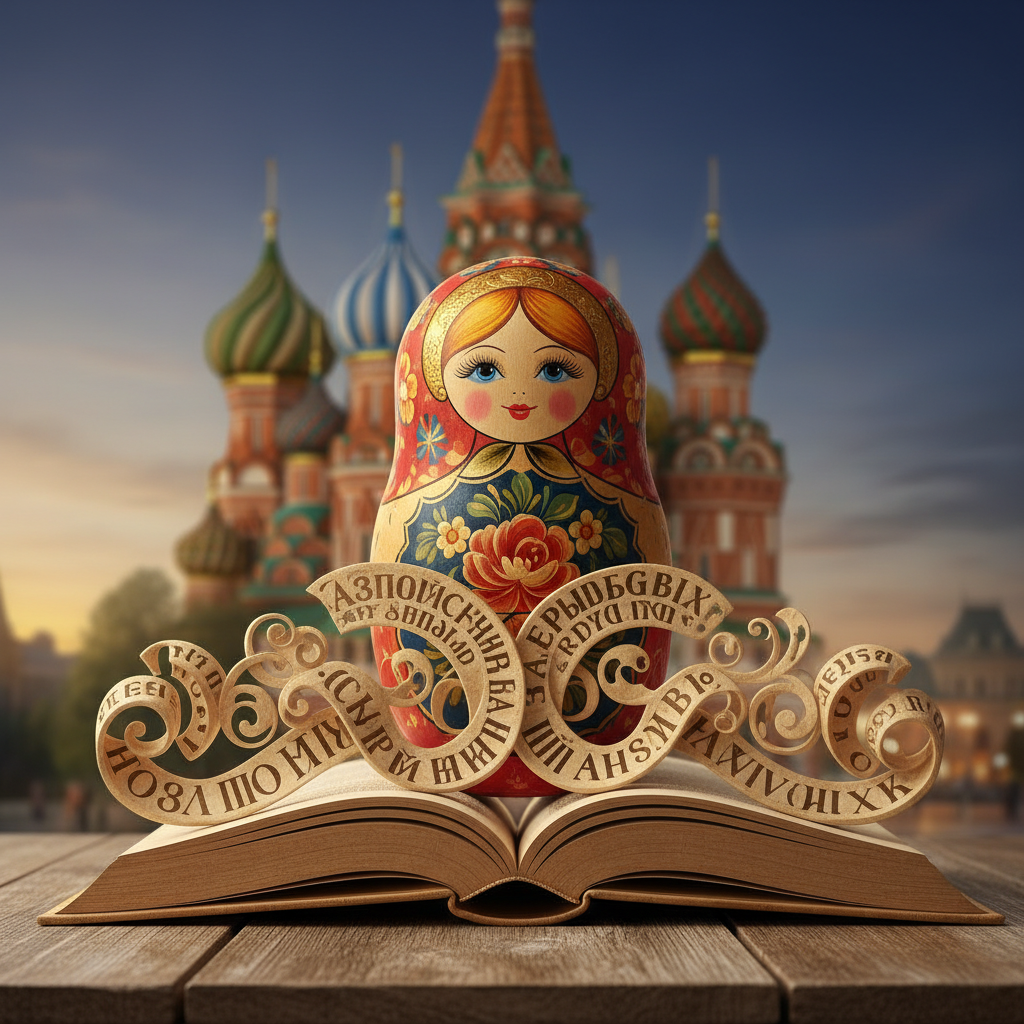 Decifrando o Russo: Uma Jornada Pelas Palavras e Cultura