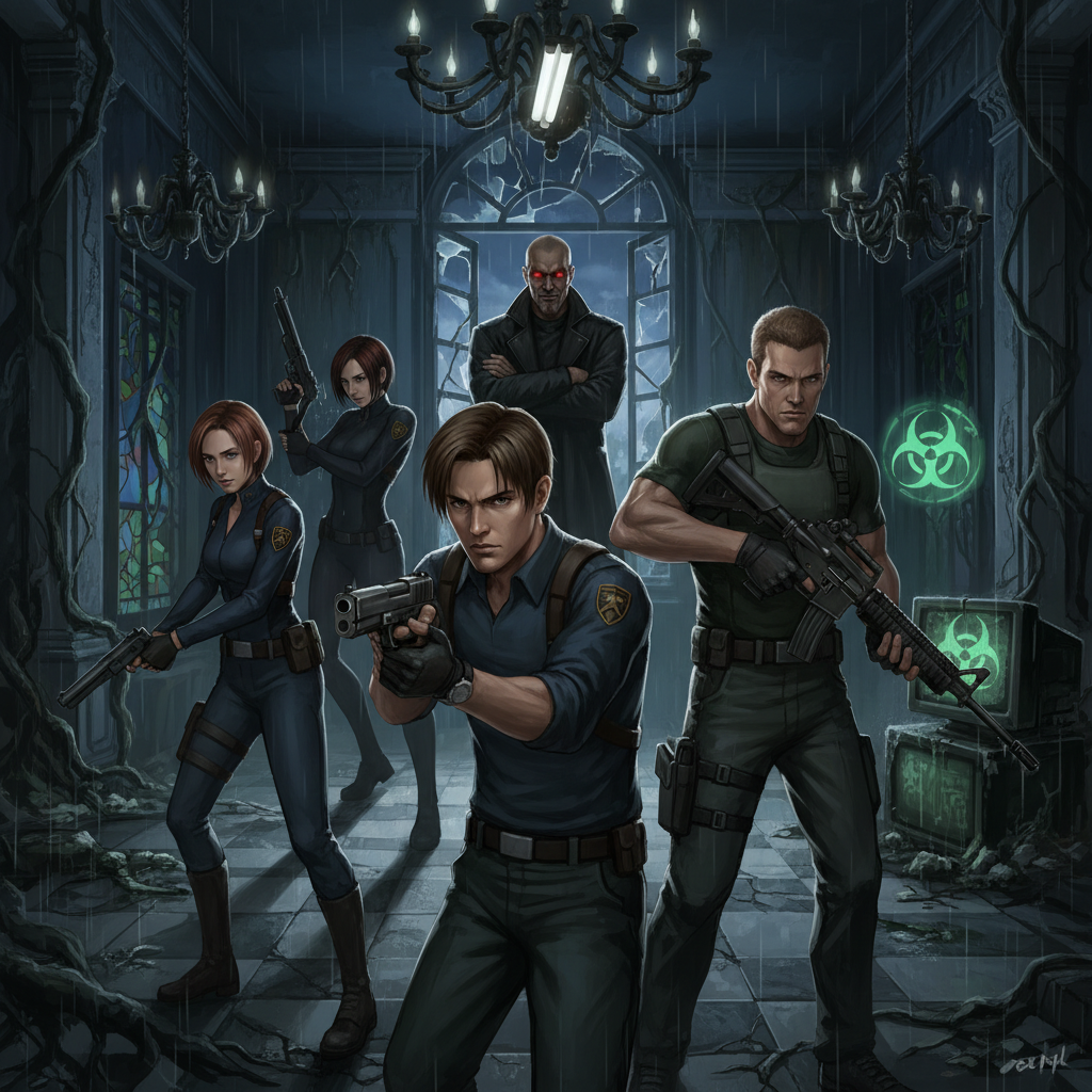 Personagens Resident Evil: Heróis, Vilões e o Legado de uma Saga Imortal