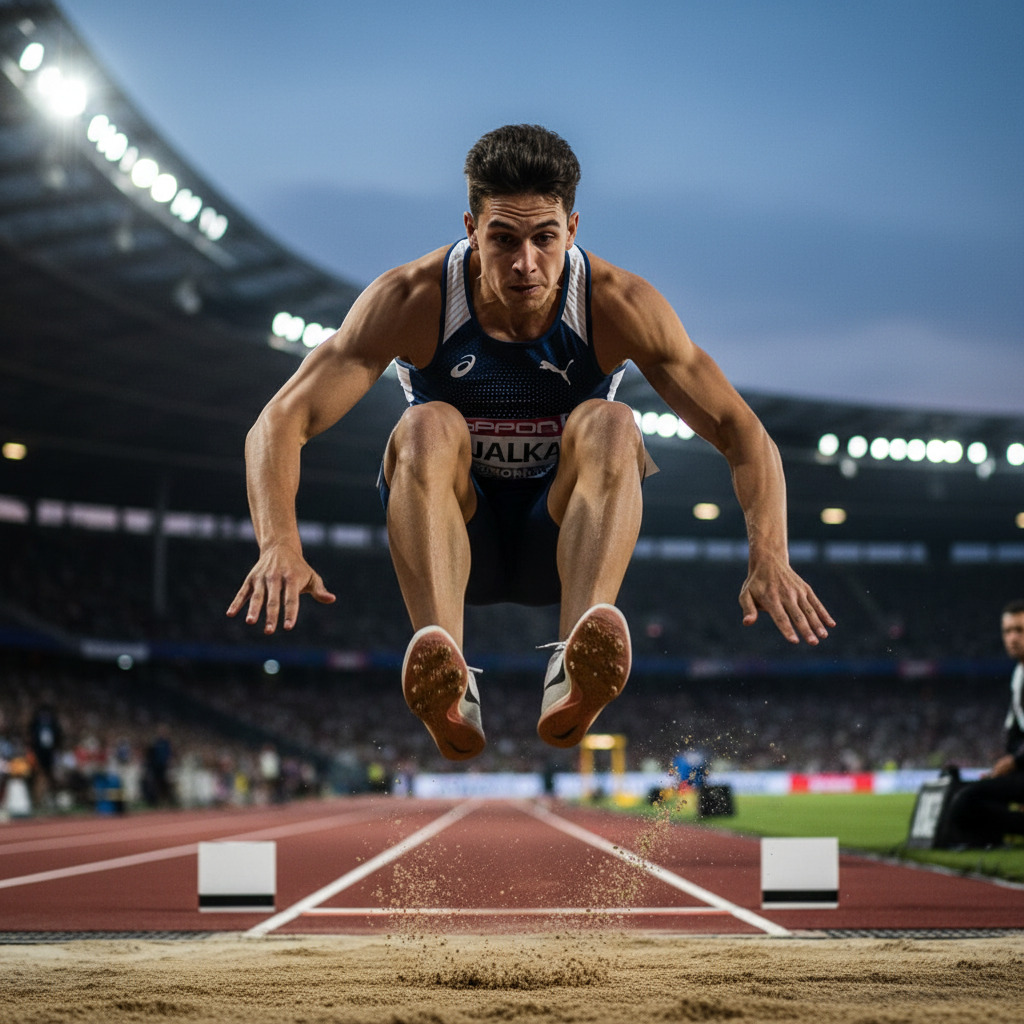 Salto em Distância: A Arte de Desafiar a Gravidade no Atletismo
