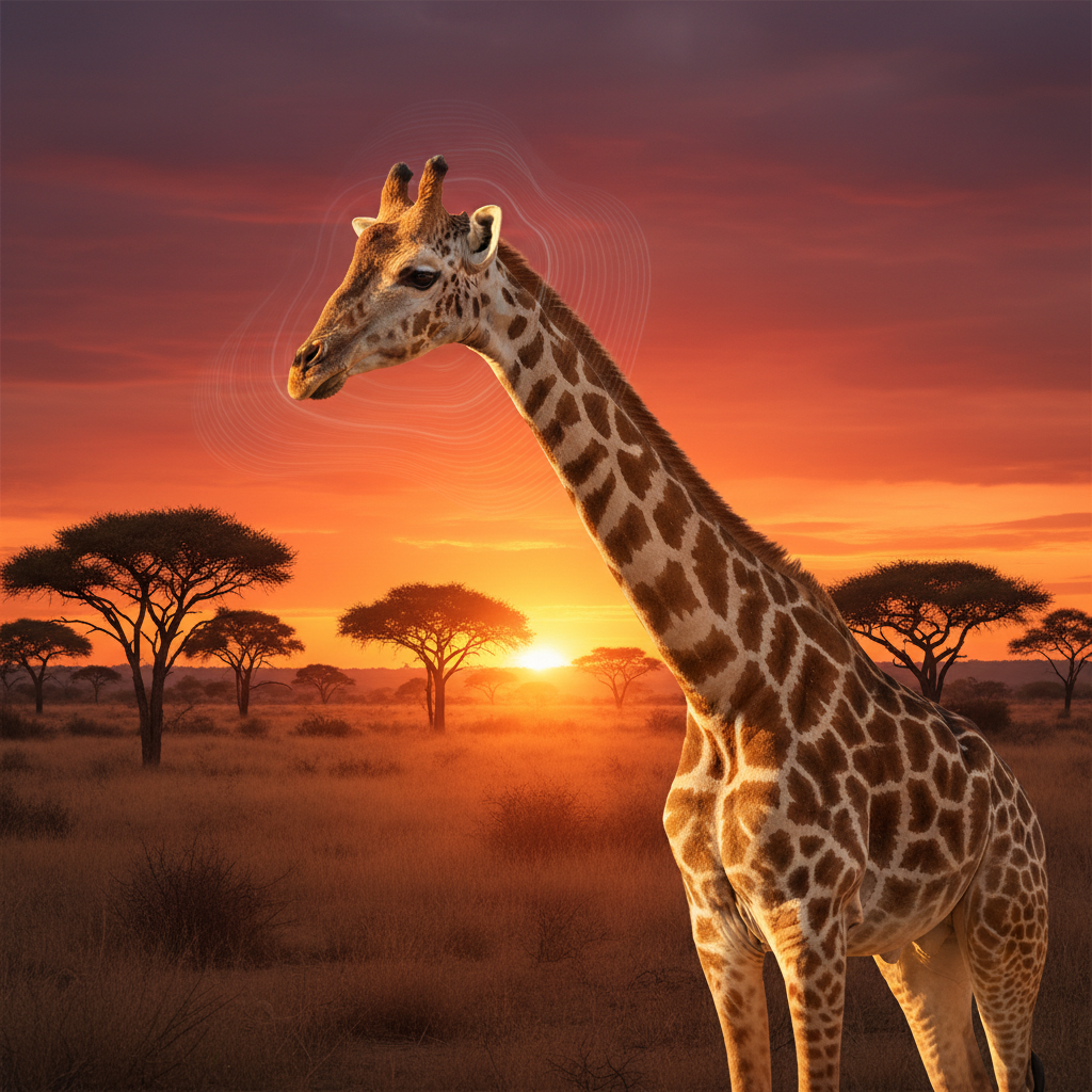 O Mistério Acústico da Girafa: Desvendando Seus Sons Ocultos