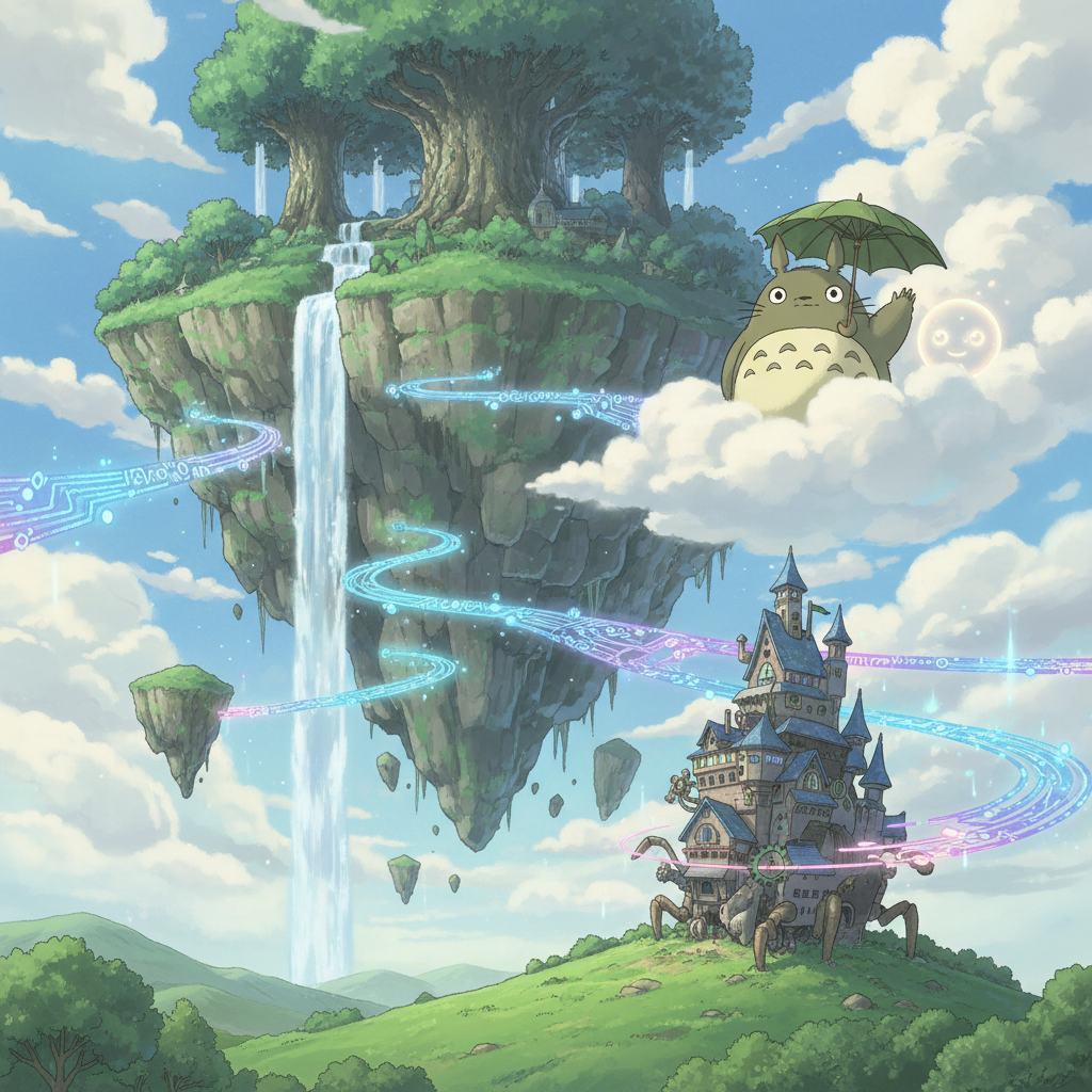 Studio Ghibli e ChatGPT: Onde a Magia do Anime Encontra a Inteligência Artificial