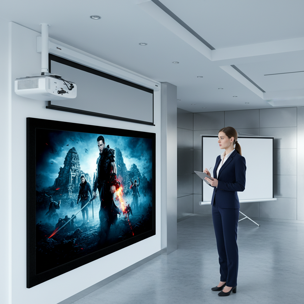 Tela de Projeção: Guia Definitivo para Escolher a Ideal (Análise Imparcial)