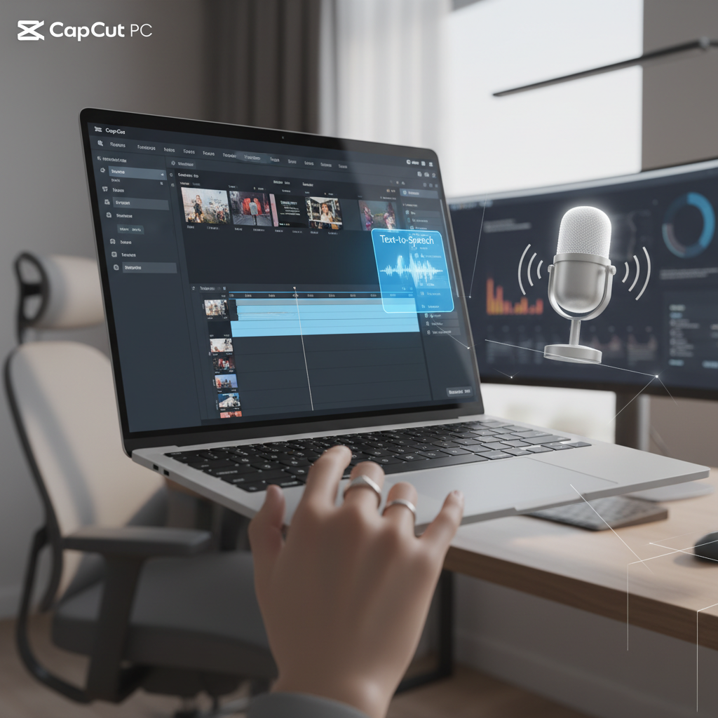 Guia Completo: Como Transformar Texto em Áudio no CapCut PC (Passo a Passo)