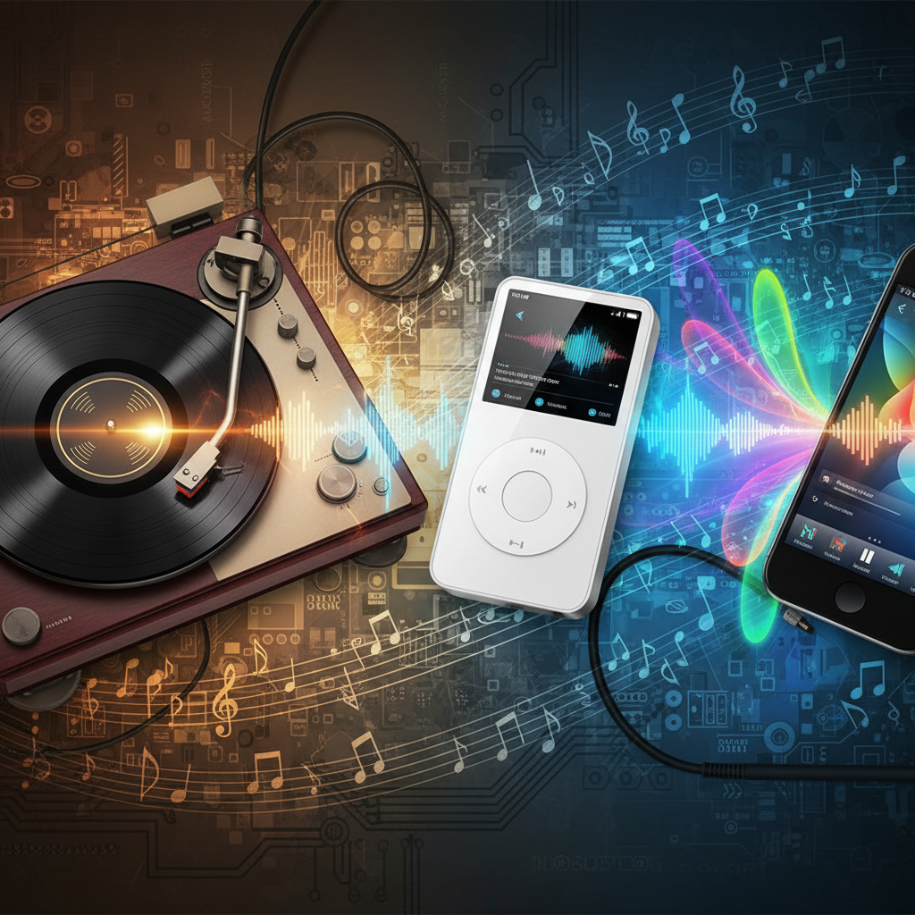 O Universo do Tocador de Música: Do Vinil ao Streaming em Seus Ouvidos