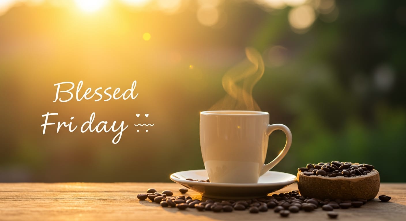 Mensagem de Bom Dia Sexta-feira Abençoada: Inspire-se para o Fim de Semana!