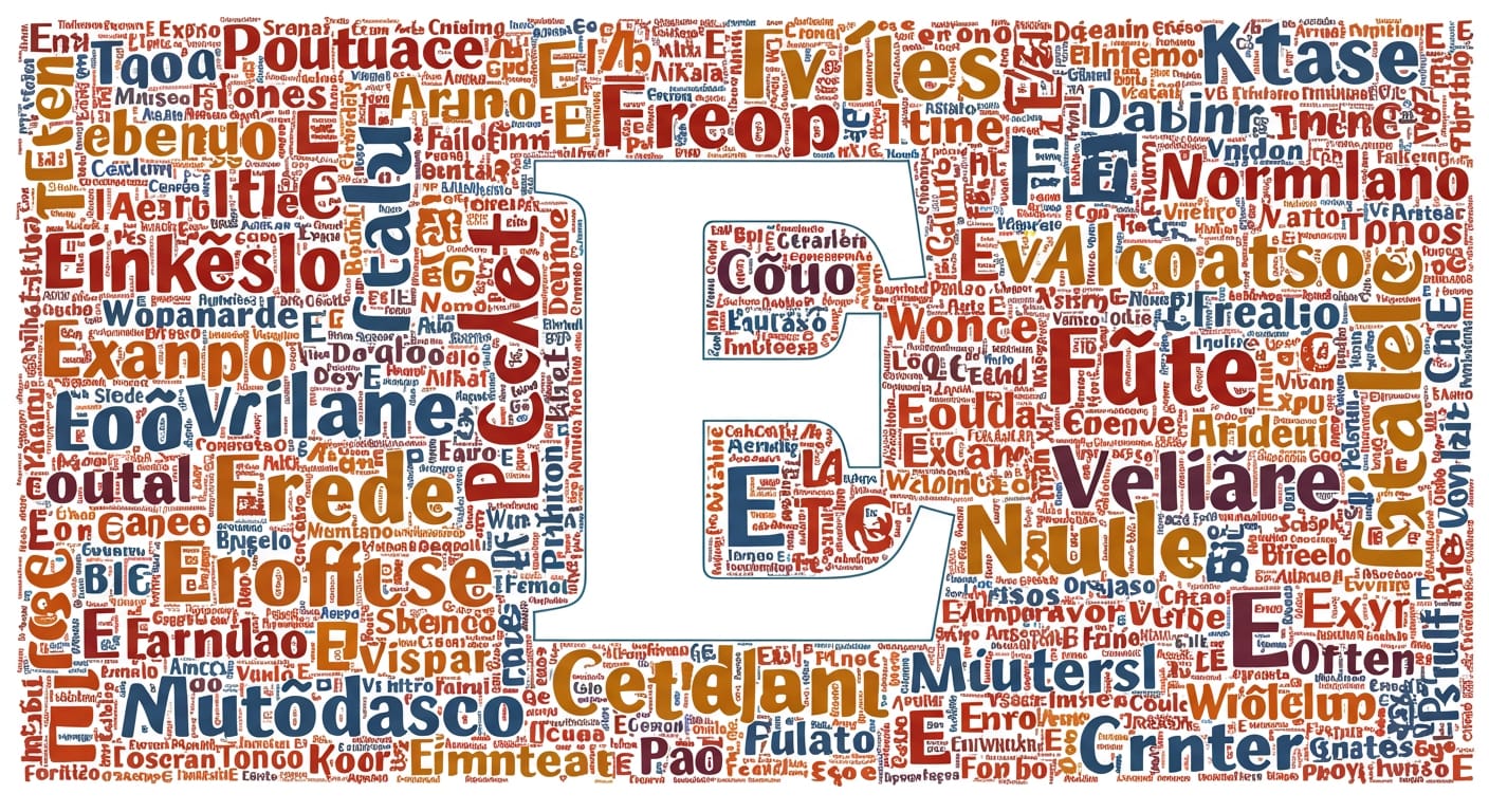 Palavras com a Letra E: Um Guia Completo do Vocabulário Essencial