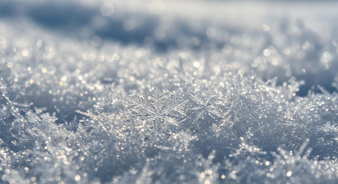 Por Que a Neve É Branca? A Luz Refletida.