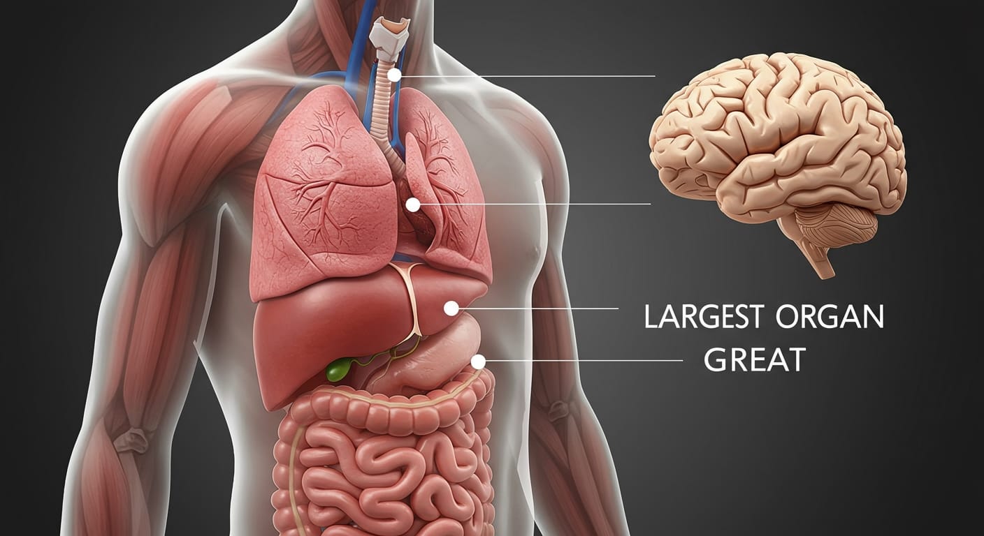 Qual o Maior Órgão do Corpo Humano? Além do Óbvio.