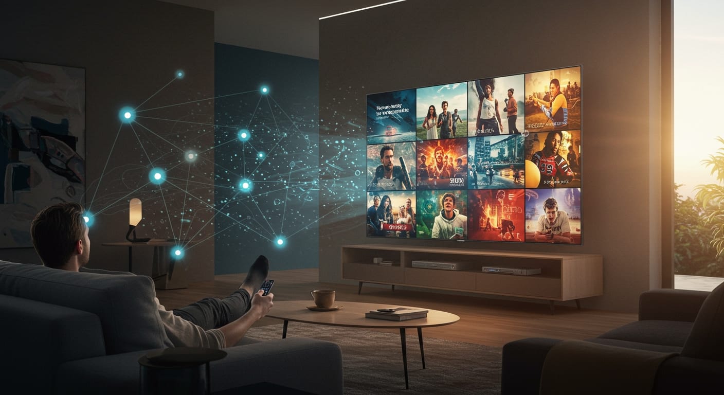 TV do Futuro: Quando a IA Conhece Você Pelo Controle Remoto