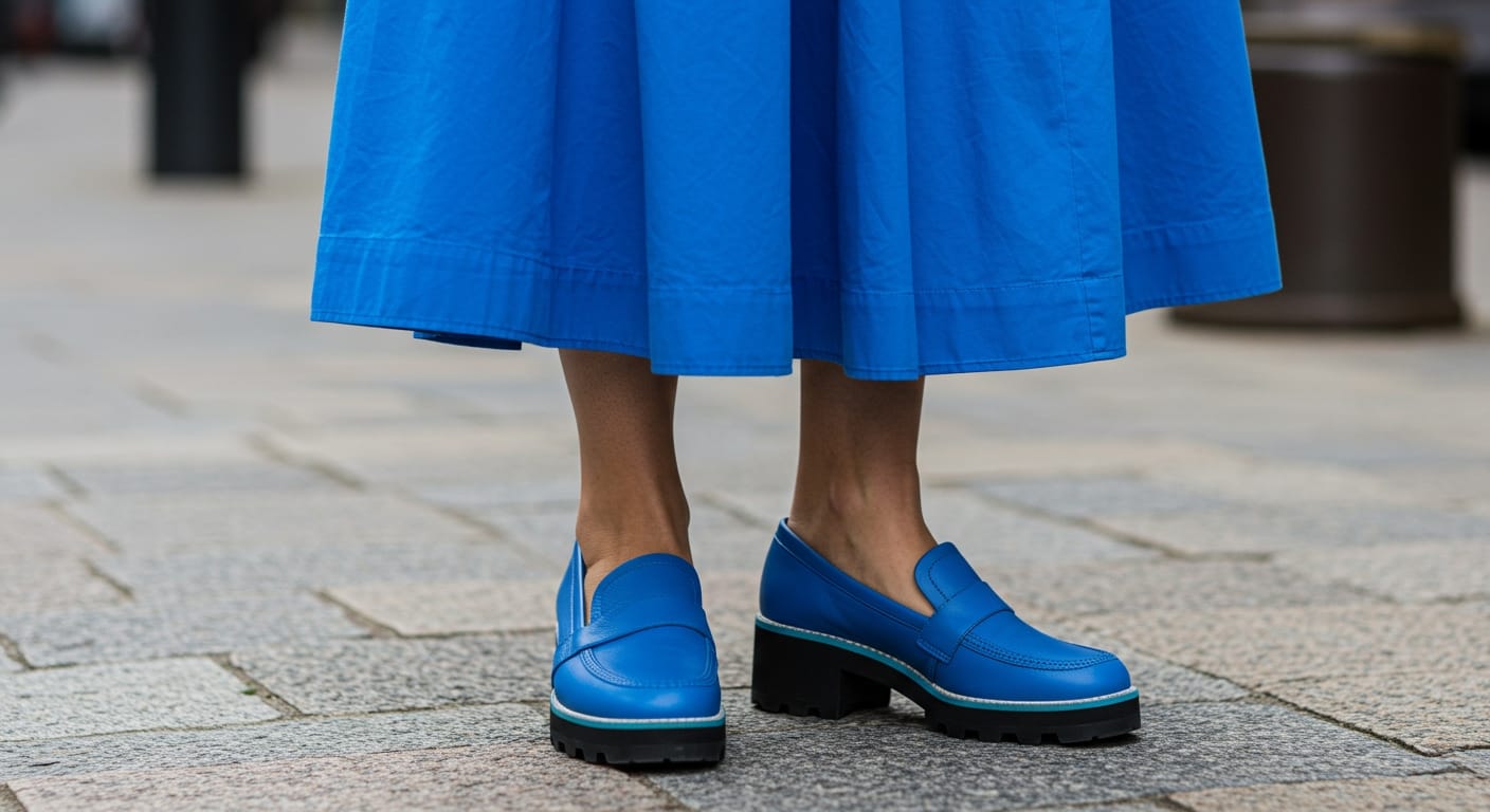 Vestido Azul Combina com Qual Cor de Sapato? Guia Completo para Arrasar!