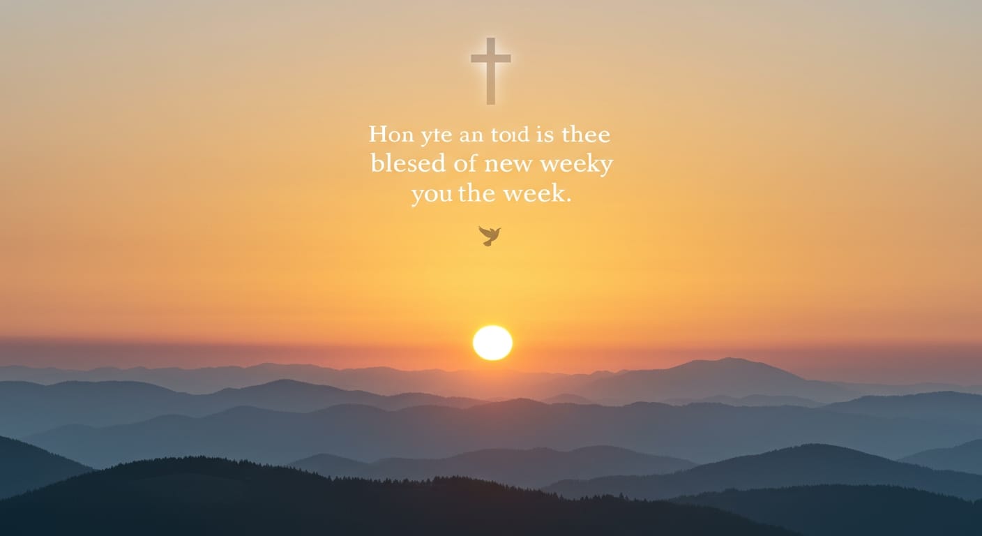 Bom Dia Segunda-Feira Abençoada Por Deus: Comece a Semana com Fé e Inspiração