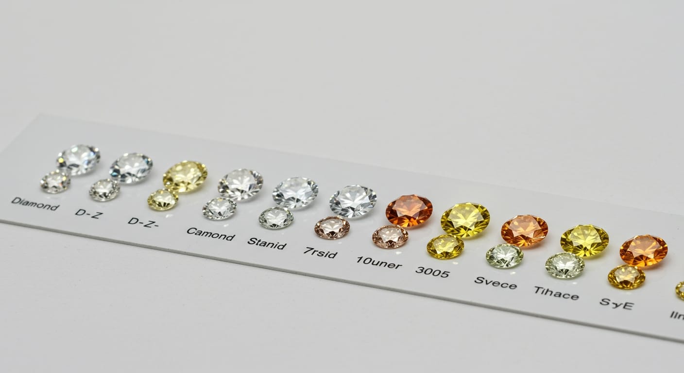 A Cor do Diamante: Guia Completo para Entender e Escolher