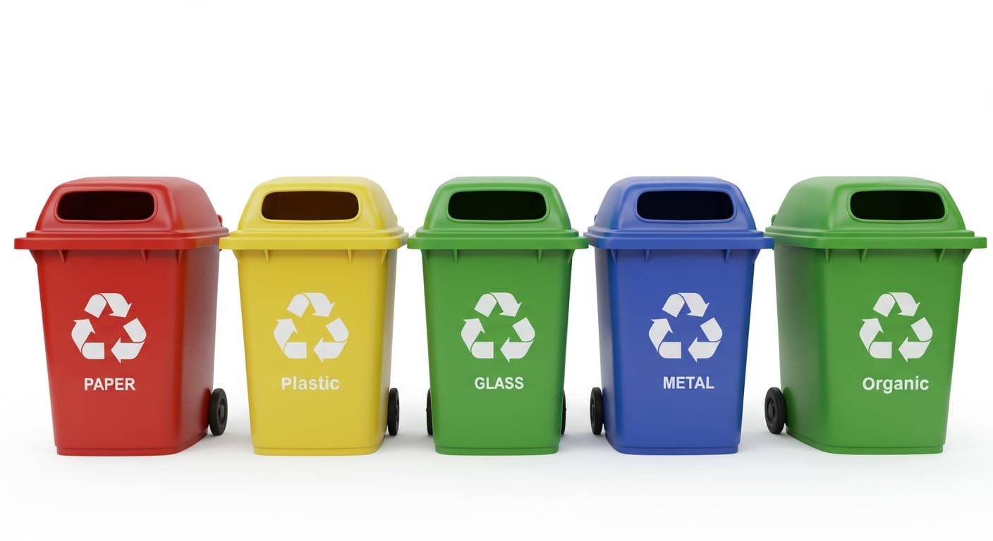 As Cores dos Recicláveis: Um Guia Definitivo para a Coleta Seletiva