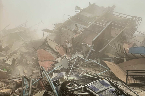 Vídeo em tempo real mostra a Terra se partindo durante terremoto histórico em Mianmar