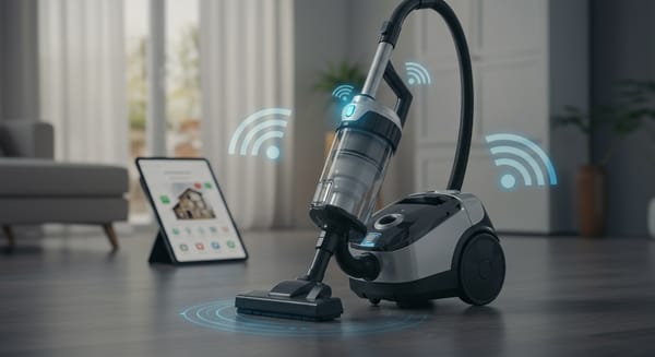 Até o Aspirador de Pó Agora Quer Sua Wi-Fi