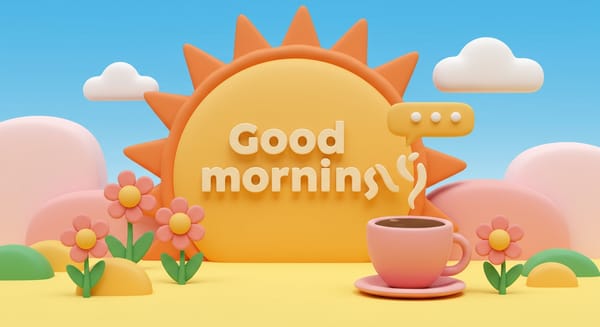 Bom Dia com Gifs Lindos 3D: Ilumine o Começo do Seu Dia!