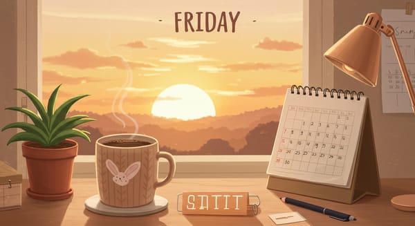 Bom Dia de Sexta-Feira: Inspire-se e Celebre a Chegada do Fim de Semana