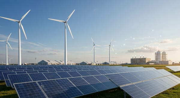 Geração de Energia a Partir do Vento e Sol: Inovações e Armazenamento.