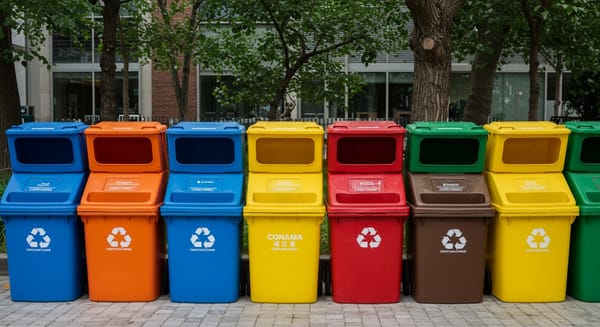 Desvendando as Cores da Lixeira Reciclável: Um Guia Completo para Reciclar Certo