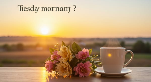 Mensagem de Bom Dia Terça