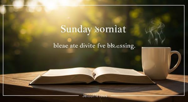 Bom Dia Domingo Abençoado por Deus: Mensagens para Inspirar seu Dia