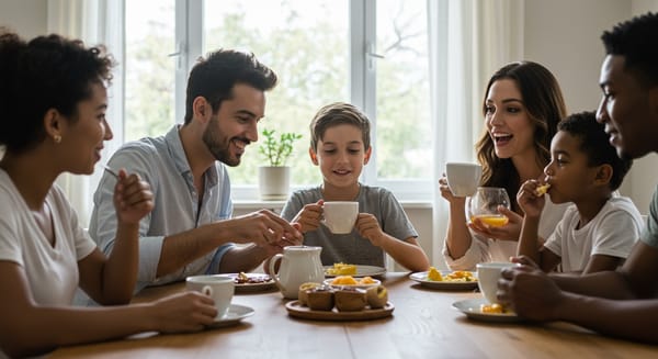 Mensagem de Bom Dia para Família: Cultive Amor e Conexão a Cada Amanhecer